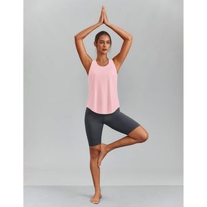 FOXA <b>Women's</b> Racerback Tank Top Quick Dry Fitted Workout Yoga Running Athletic <b>Shirt</b> Solid Color Sleeveless Sport Top - Product Image 6