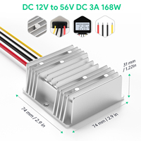Pack promotionnel : Injecteur PoE EP-SK9603GS-Pro 320W + Convertisseur WT-12S56-168W 12V 56V 3A 2 ports 10/100/1000Mbps pour Starlink Gen