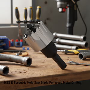 Hoja de sierra excéntrica HSS E para taladrar madera y metal - Product Image 3