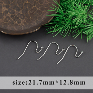 GUFEATHER M1061 50 pièces/lot Vente en gros Crochets de boucles d'oreilles français en métal couleur or et argent pour la fabrication de <span class=keywords><strong>bijoux</strong></span> - Product Image 2