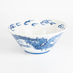 Mino-ware hermoso Blanco japonés ramen tazón de cerámica al por mayor - Product Image 2