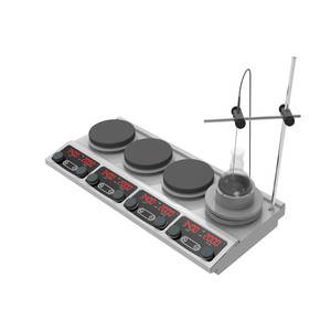 Agitador Magnético con Placa Calefactora de Control de Temperatura Cuádruple Independiente y Digital MGST2 MRCT-4B - Product Image 3