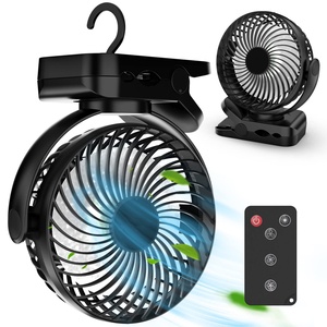 New 10000mah Portable Fan Multi-function Outdoor Clip Fan Mini Usb Rechargeable 7 Inch Clip Fan - Product Image 2