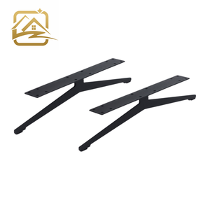 Wholesale Factory Suppliers Durable Solid V Shape Iron <b>Sofa</b> <b>Legs</b> Black <b>Legs</b> For Furniture For Living Room <b>Sofa</b> And TV Cabinet - Product Image 1
