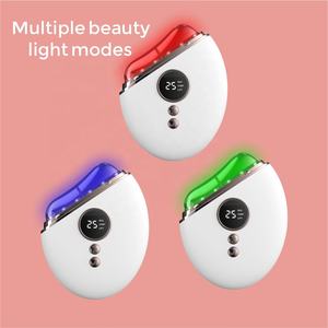 Appareil de beauté du visage Outils de sculpture de massage Gua Sha électrique Mini masseur facial Anti-âge lifting du visage et du cou Masseur de visage - Product Image 5