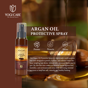 Spray Reparador de Daños por Calor con Aceite de Argán OEM ODM, Spray de Tratamiento Capilar Ligero Sin Enjuague - Product Image 2