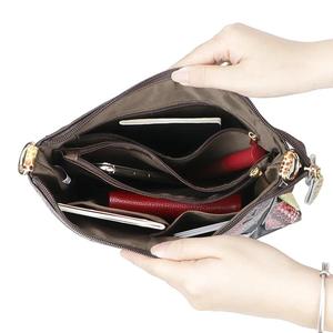 AndoBag Genuine Leather Crossbody <b>Bags</b> Color Stitching Geometric <b>Satchel</b> Purses Luxury Shoulder <b>Bag</b> <b>for</b> <b>Women</b> 1775 - Product Image 6