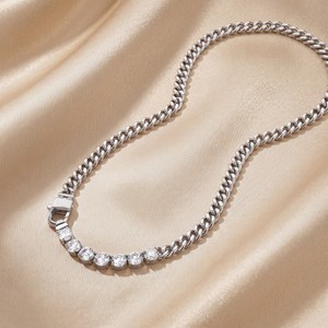 <span class=keywords><strong>สร้อย</strong></span><span class=keywords><strong>คอ</strong></span><span class=keywords><strong>แฟชั่น</strong></span>ขายส่ง ชุบทอง 18K/14K ประดับเพชรซิร์<span class=keywords><strong>คอ</strong></span>น <span class=keywords><strong>สร้อย</strong></span>คิวบันสำหรับ<span class=keywords><strong>ผู้ชาย</strong></span>และผู้หญิง ทำจากทองเหลือง - Product Image 3