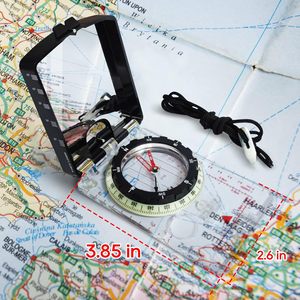 Orienteering <strong>Compass</strong> with Survival Whistle - Advanced Boy Scout <strong>Compass</strong> for Camping, Hiking and <strong>Navigation</strong> - Product Image 2