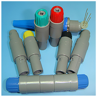 Conector Circular de Bloqueo Automático Push-Pull Serie M14 1P de Plástico Mini Médico EX-PRO PAG PKG, Macho y Hembra, IP50/IP64