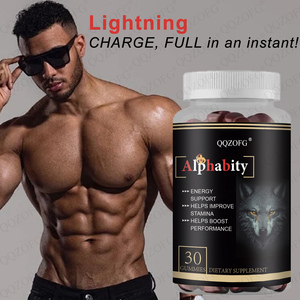 Offres Spéciales OEM <span class=keywords><strong>Alpha</strong></span> Bites Gommes de performance pour hommes avec L-Arginine pour un soutien énergétique, amélioration pour hommes 30 mastics - Product Image 3