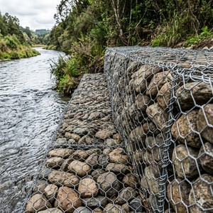 Murs de soutènement en gabions tissés 1x1x2m, panneaux de gabions, paniers de gabions, cages à pierres – Meilleur prix - Product Image 1