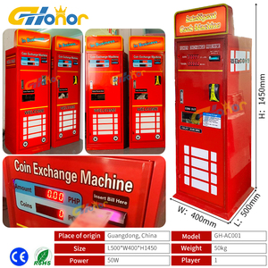 Hiburan Mall koin dioperasikan permainan koin mesin pertukaran mesin ATM koin permainan Arcade permainan Token mesin - Product Image 5