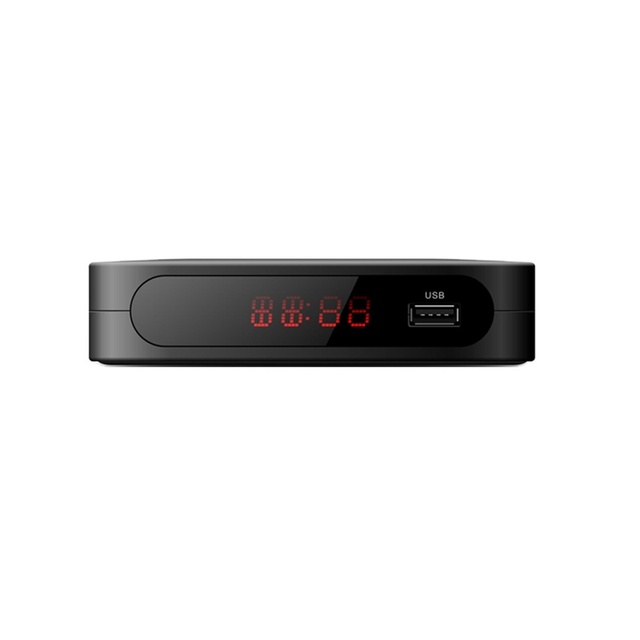 Customized Peru Chile Brail ISDB-T DVB-T2 1080P Full HD Digital TV Receiver Box with 1 Year Warranty GX3235S Black