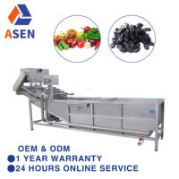 Fabriek Direct Verkopen Borstel Wasmachine Fruit En Groente Wassen Peeling Snijmachine