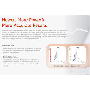 Prolrey PH50R Vet Analyseur d'hématologie automatique Diff en six parties/Compteur de cellules sanguines à la pointe de l'industrie pour animaux - Product Image 5