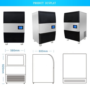 Máquina de Hielo de 70 kg, Máquina Expendedora de Hielo, con Pantalla Digital Inteligente y Sistema de Control por Microcomputadora, Fácil de Usar - Product Image 4