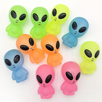 Nouvelle figurine créative en vinyle, simulation de petit extraterrestre ET, jouet de dessin animé fluorescent, décoration pour jeunes enfants