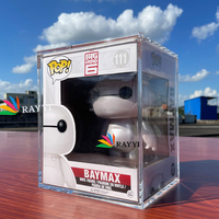 RAYYI Vente en gros d'étuis rigides en acrylique transparents empilables pour Funko Pop, étui de protection pour Funko Pop de 4 pouces, étui de présentation