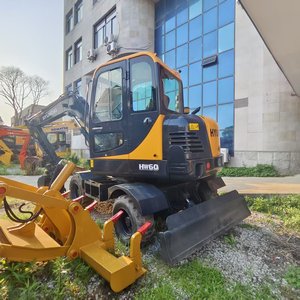 Excavadora usada hidráulica bien conservada de 6 toneladas HYUNDAI HW60 Excavadoras usadas de alta calidad HYUNDAI HW60 a la venta - Product Image 2