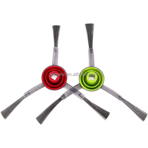 Brosse latérale de remplacement pour aspirateur Robot <span class=keywords><strong>Ecovacs</strong></span> OZMO 950 <span class=keywords><strong>900</strong></span> 902, 2 pièces, 3 bras - Product Image 5