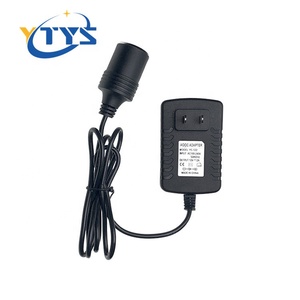 Adaptateur secteur YTYS 12V <span class=keywords><strong>2A</strong></span> DC avec multiprise (EU/US/UK/AU) et convertisseur allume-cigare, garantie 2 ans - Product Image 3