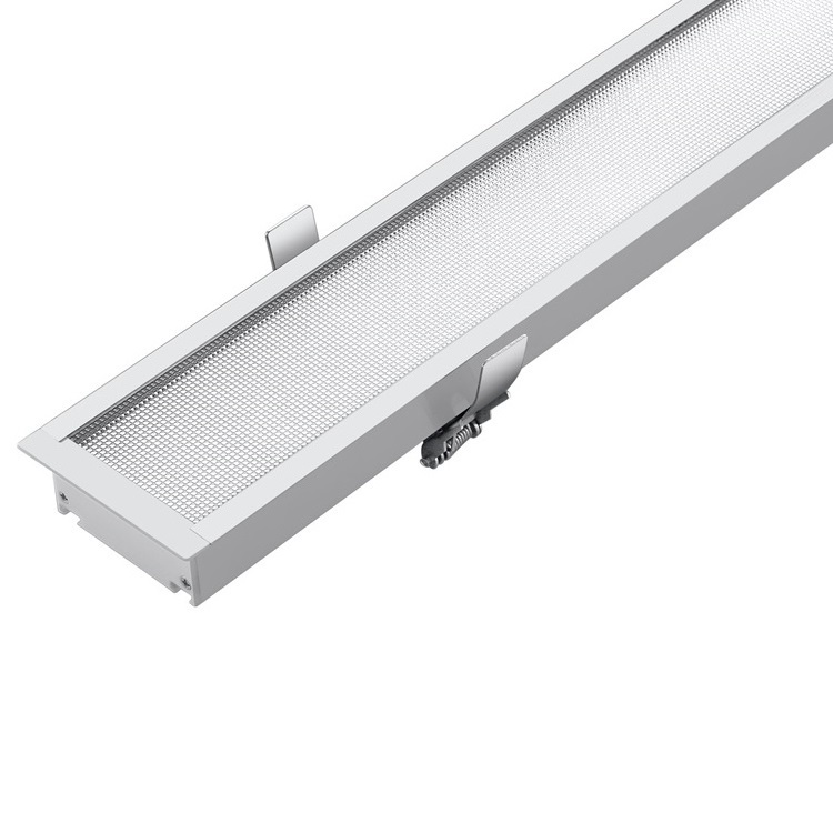 2400mm LED Recessed Linear Light - Dimmable 60W 100lm/W