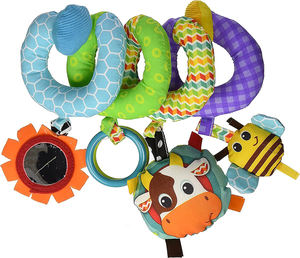 Nouveau-né siège de voiture jouets bébé <span class=keywords><strong>poussette</strong></span> jouets suspendus pour bébé exploration sensorielle et fiançailles extensible <span class=keywords><strong>spirale</strong></span> <span class=keywords><strong>activité</strong></span> jouet berceau - Product Image 2