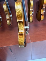 Violon 4/4 fait à la main doux son bon grain épicéa massif et érable fabriqué par des cordes de pont Luthier Aubert expérimentées