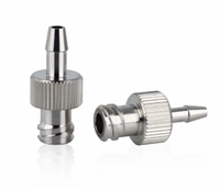 Adaptateurs de valve de distribution en silicone, plastique et aluminium Anyco, accessoires pour machine à tour, connecteur de mélange pour seringue, garantie de 6 mois