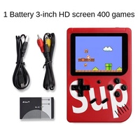 Console de jeu portable rétro Sup Mini, 400 jeux classiques en 1, portable, pour deux joueurs, pour enfants