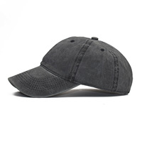 Casquette de baseball vintage en coton 100% avec logo brodé personnalisé, lavage vintage, casquette de papa usée, casquettes de sport personnalisables