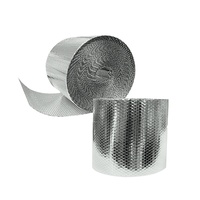 Feuille d'aluminium isolante réfléchissante 2mm 3mm Film métallisé Bulle d'air stratifiée pour l'isolation de toit et de terrasse de construction