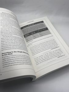 Cuốn sách bán hàng nóng cuốn sách "Tôi sẽ dạy cho bạn để được phong phú"-Giấy nghệ thuật cao cấp với hoàn hảo ràng buộc giấy & bìa in ấn sản phẩm - Product Image 6