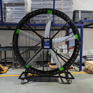 巨莱4轮式移动式工业风机是车间用2 <span class=keywords><strong>m</strong></span>移动式HVLS风机 - Product Image 2