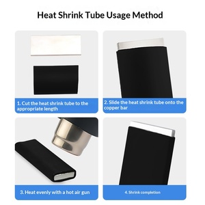 RUNDE PE 10KV Yüksek Gerilim Barası İzolasyonu için Isıyla Daralan Kılıf 16-180MM Sürekli - Product Image 4