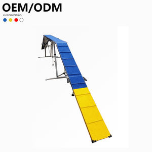 Puente de Entrenamiento de Agilidad Profesional para Perros, Equipo de Exterior de Aluminio y Plástico Ecológico para Perros Pequeños y Medianos, Diseño Moderno - Product Image 4