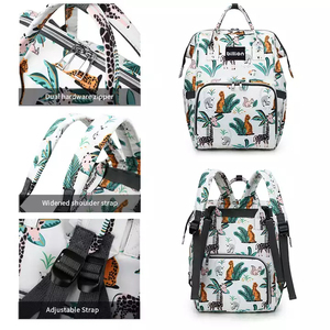 Gran oferta, bolsas húmedas Oxford impermeables personalizadas para mamá, <span class=keywords><strong>mochila</strong></span> de <span class=keywords><strong>maternidad</strong></span> para mamá, pañal portabebés, equipo de pañales, fabricación directa - Product Image 2