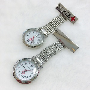 Montre de poche en quartz pour infirmière, broche en métal, montres de poche pour médecin, montre pour infirmière et médecin - Product Image 6