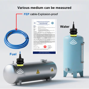 Holykell OEM 4-20ma अल्ट्रासोनिक स्तर ट्रांसमीटर जल स्तर सेंसर - Product Image 6