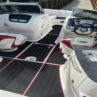 Plateforme de bain et tapis de cockpit pour bateau 2013 Chaparral 244 Sunesta, en mousse EVA imitation teck, style SeaDek MarineMat, auto-adhésif