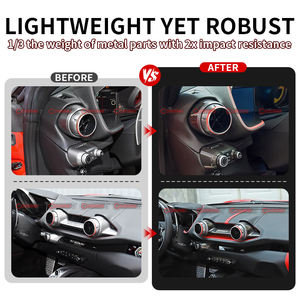 Kit de Piezas Interiores de Fibra de Carbono Estilo OME para Automóviles, Piezas Decorativas para Aire Acondicionado para Ferrari 812 - Product Image 2