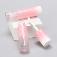 OMI 2.5ml Costom Envase Brillant À Lèvres Mignon Rose Teinte À Lèvres Bouteille Graduée Couleur En Plastique Brillant À Lèvres Emballage