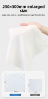 Serviette jetable 100% Lyocell pour peaux sensibles, non tissée, pour le maquillage, biodégradable, lavable, réutilisable, serviette jetable