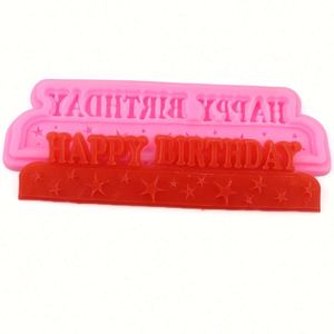 Standard Food Grade Fondant Happy Birthday Shape Easter <b>Egg</b> Cake <b>Mold</b> <b>Silicone</b> Letters <b>Molds</b> . OEM\ODM - Product Image 1