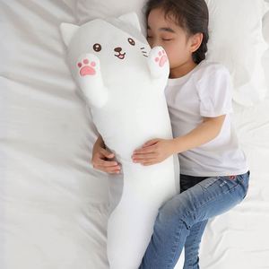 Almohada de Peluche Suave con Forma de Gato de Dibujos Animados para Bebés y Niños, Juguete de Peluche con Patas Largas para Abrazar, Compañero de Sueño - Product Image 4