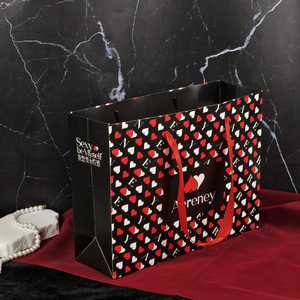 High Quality Biodegradable Paper <b>Gift</b> Bags Wholesale Colored <b>Gift</b> Shopping Paper Bag with Handle - Product Image 6