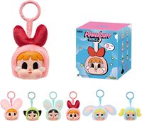 Figurines de collection authentiques Mart pour la série Powerpuff Girls, en PVC, boîte mystère de 6 pièces, échelle 1/72, jouets et poupées