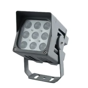 Small Square Shape RGBW Warm White IP65 Outdoor Export To The World LED Projector Lights For Plant Lighting Decor