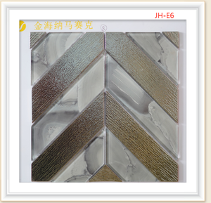 Produttore vendite dirette lucidatura spina di pesce pietra Texture mattonelle di mosaico Design <span class=keywords><strong>per</strong></span> la parete decorativa <span class=keywords><strong>bagno</strong></span> - Product Image 4